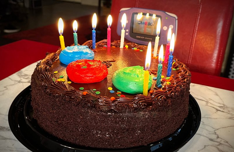 mGBA gets its own birthday cake